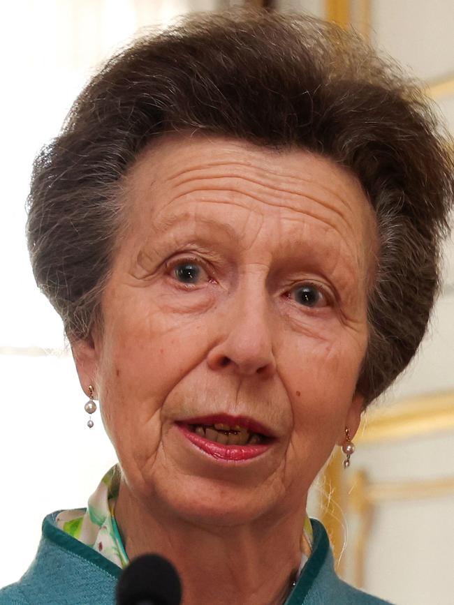 BPrincess Anne. Picture: AFP