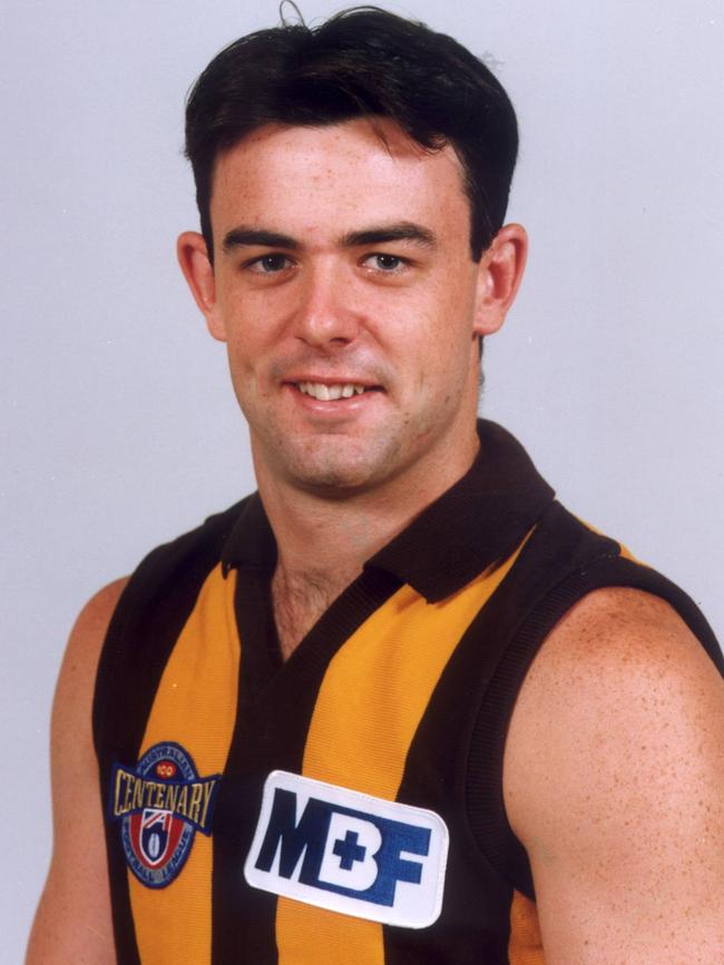 A young Daniel Harford in his second season of AFL.