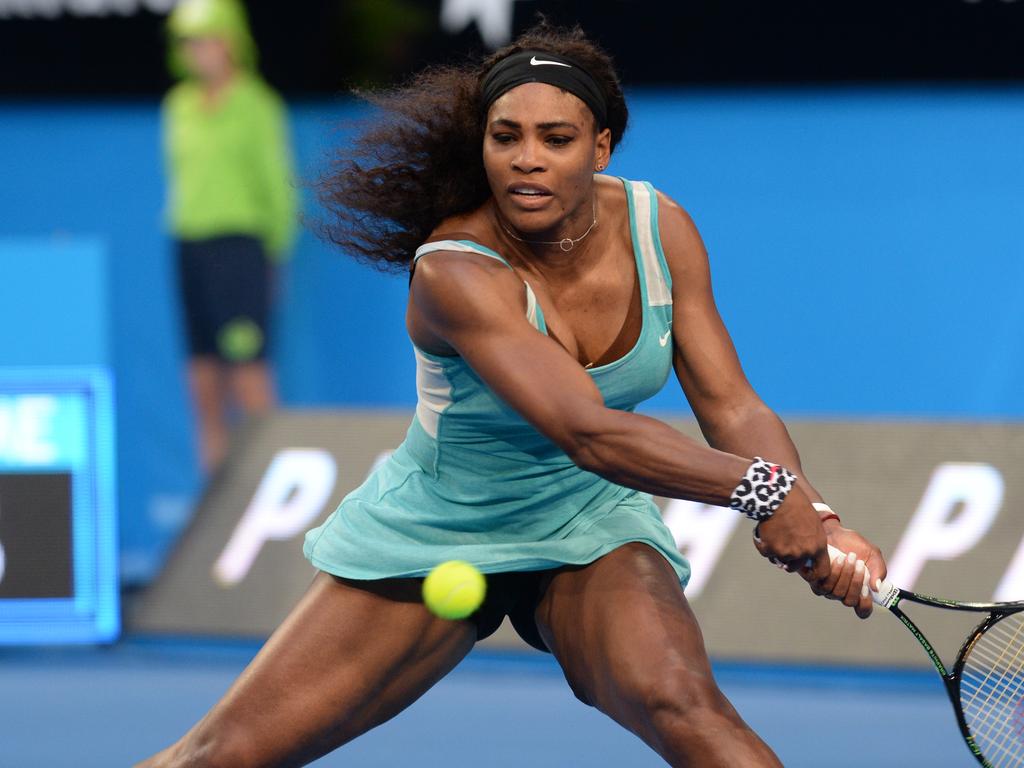 Richard Evans Serena Williams Hopman Cup Comeback Meltdown The Advertiser 7114