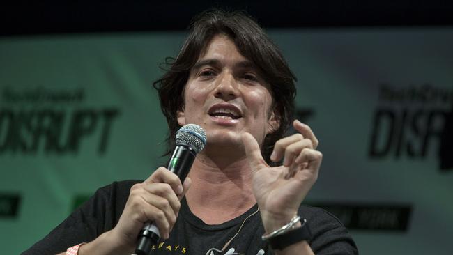 Adam Neumann, co-founder and chief executive officer of WeWork. Pic: Michael Nagle/Bloomberg