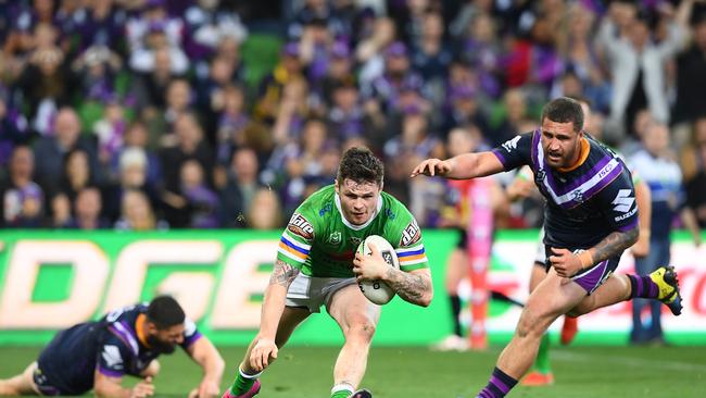 John Bateman will feature heavily in the Raiders’ title charge. Picture: Quinn Rooney/Getty Images