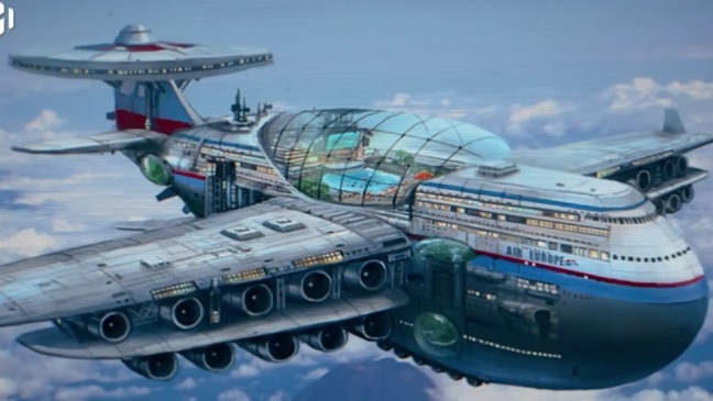 Giant flying hotel can stay airborne for years