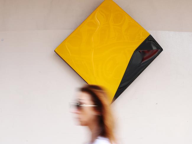 14/11/2018: Generic picture of Commonwealth bank logo. Hollie Adams/The Australian