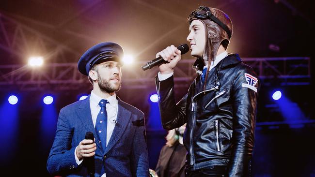 How classical are electronic duo Flight Facilities? Picture: Supplied.