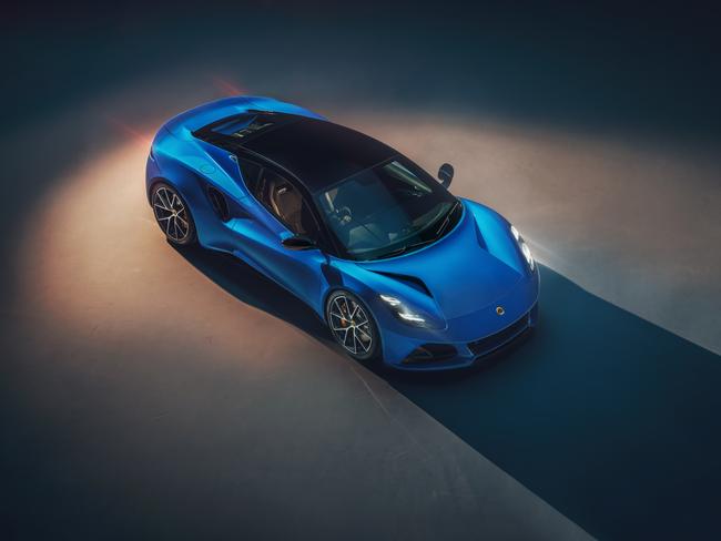 Lotus Emira, blue. source: Supplied