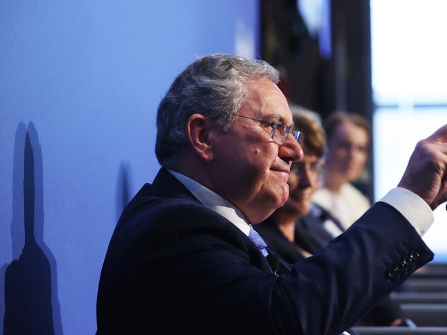 14/11/24: ASIC Chair, Joe Longo speaks at the ASIC Annual Conference at the Hilton hotel. John Feder/The Australian.