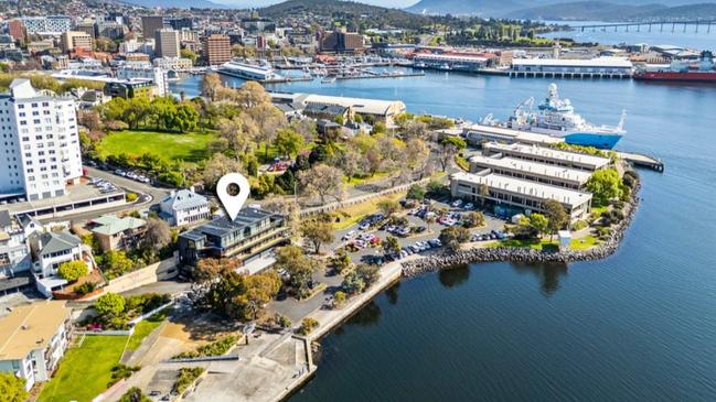 The Finish Line secured Hobart’s top apartment sale for the year.