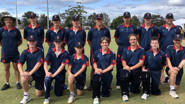 Harry Roscarel, front row, second from left, was outstanding for Western. Photo: supplied.