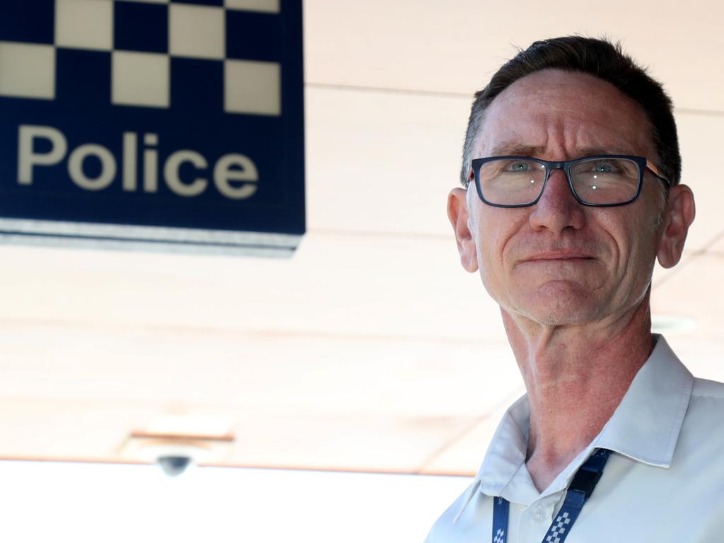 Detective Acting Inspector Jason Smith leading the investigation into the alleged attack. Picture: Stewart McLean