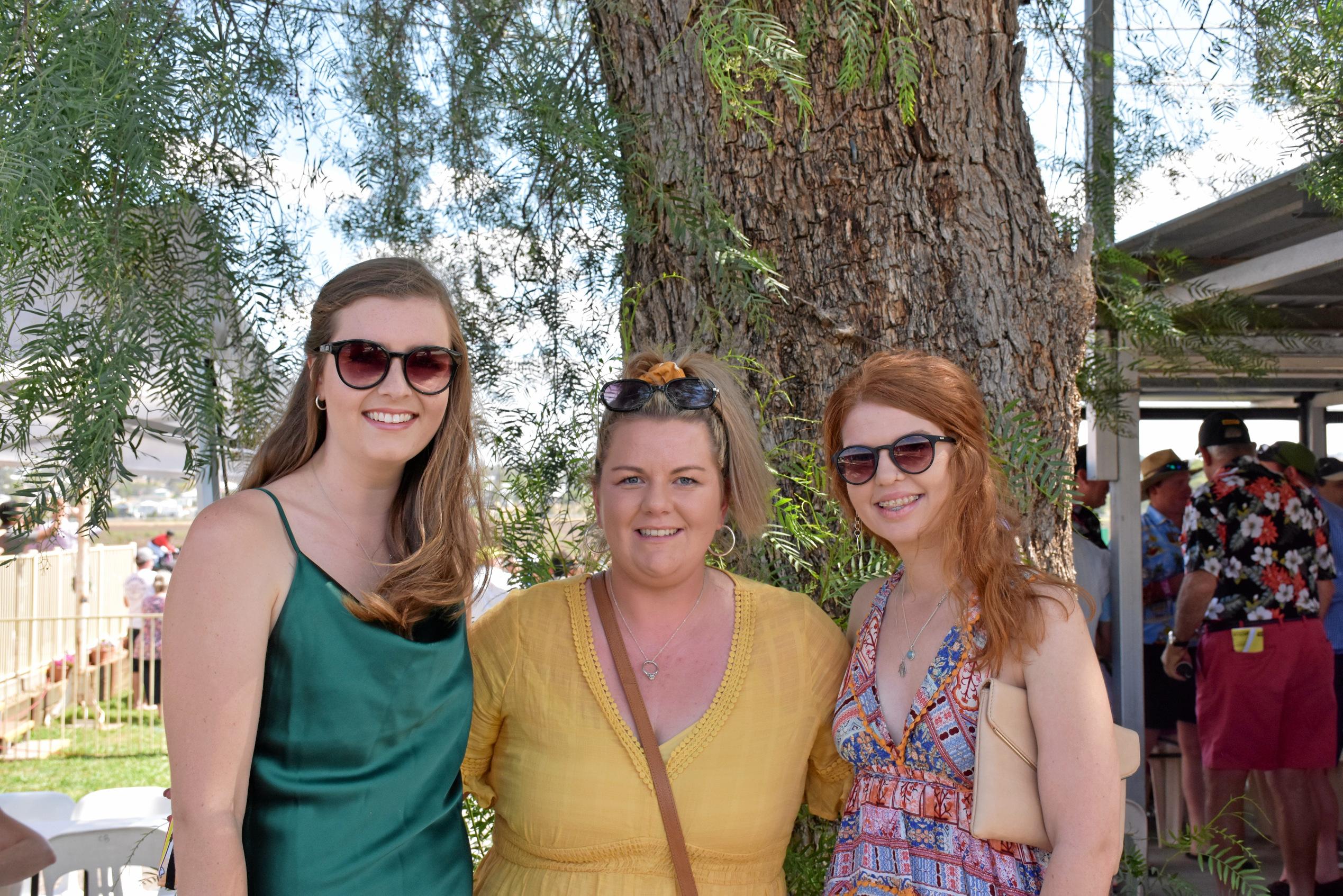 Caroline Fern, Maddy Lamb and Eilish Roche. Picture: Emily Clooney