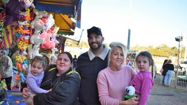 The Darney family at the Gatton Show on Saturday, July 22, 2023. Picture: Peta McEachern