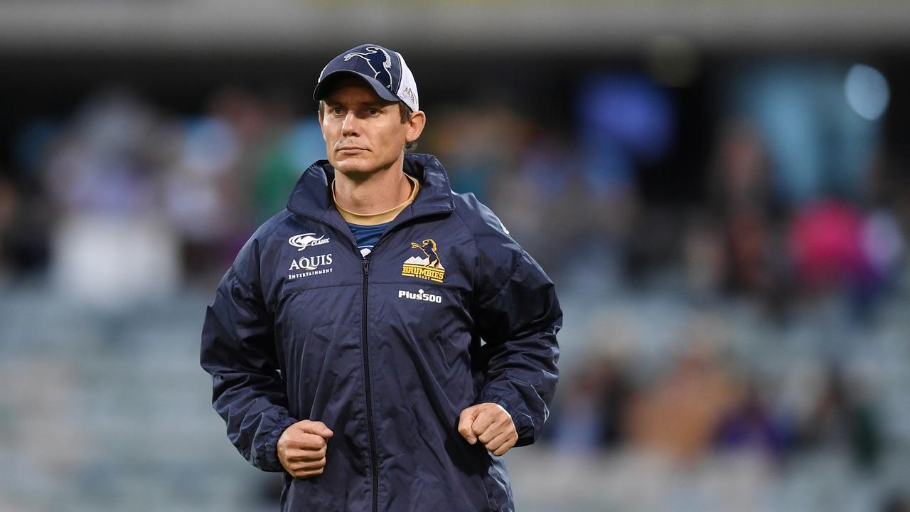 Brumbies Coach Stephen Larkham says he is a better coach following his whirlwind few years. Photo: AAP