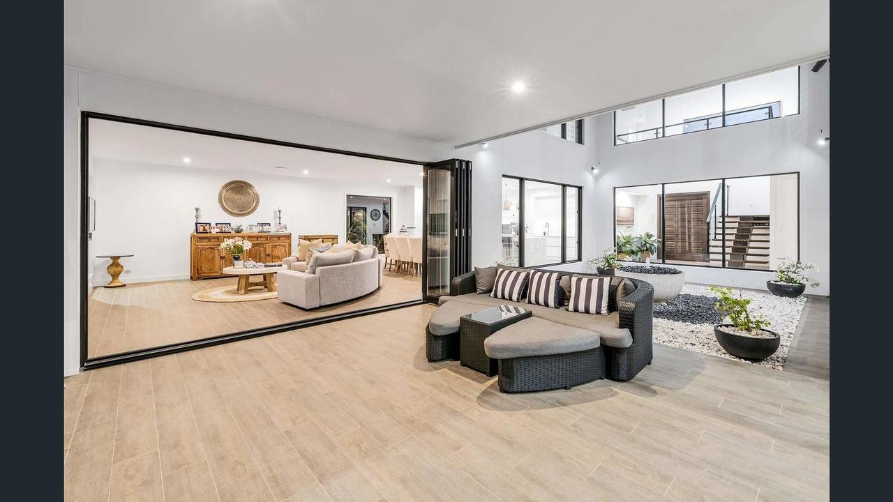 The Surfers Paradise mansion which has been put up for sale by Nicole Bricknell.