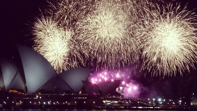 A 20-minute fireworks display on Sydney Harbour in the midst of a total fire ban has sparked a major backlash. Picture: Instagram