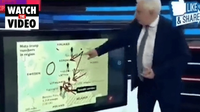 Russian state TV discusses invasion plan for seizing Baltic States