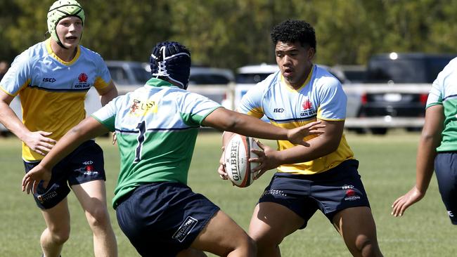 Hasani Bloomfield playing in the Next Gen Cup last year. Picture: John Appleyard