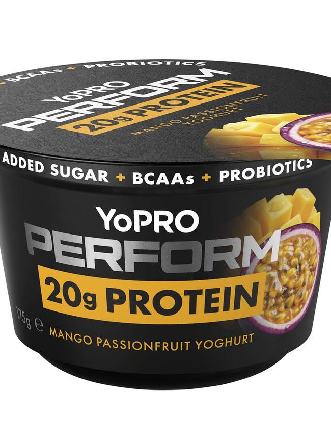 High protein yoghurt varieties are dominating the dairy aisle.