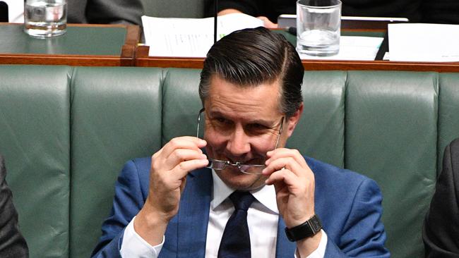 Shadow Minister for Energy Mark Butler during Question Time in the House of Representatives at Parliament House in Canberra, Tuesday, June 26, 2018. (AAP Image/Mick Tsikas) NO ARCHIVING