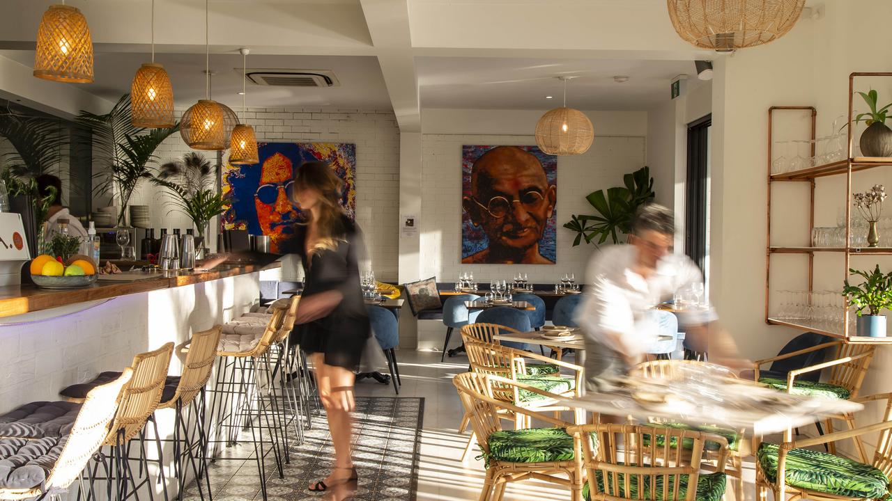 Contemporary Indian restaurant Pucca at Noosa Junction. Picture: Mark Cranitch.