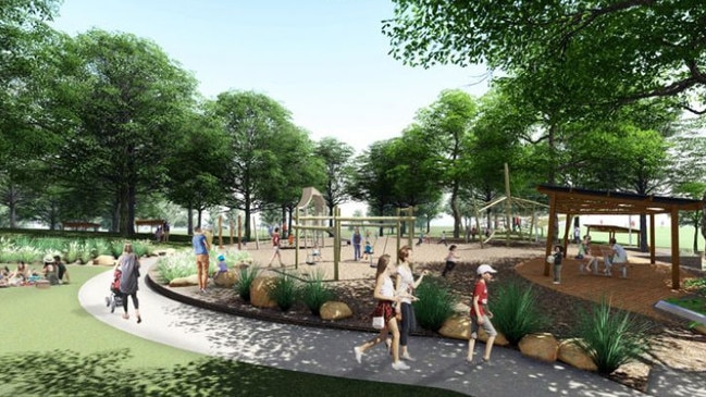 What it could look like … artist impression of Westleigh Park.