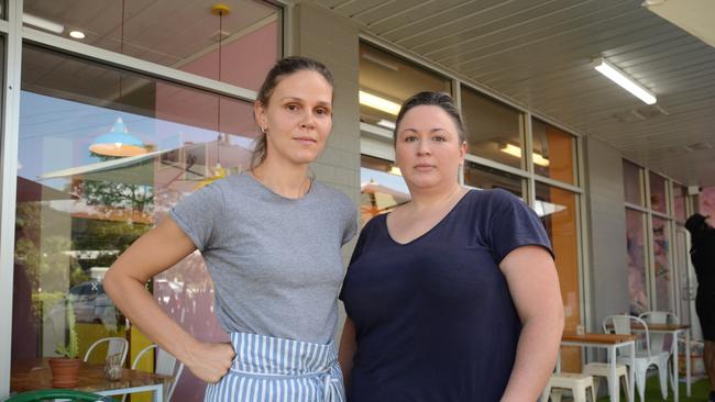 Bakehouse on Eyre owners Franziska Niedermaier and Vanessa McKinnon have been left frustrated after their business in North Ward was again hit by thieves. Photo: Keagan Elder