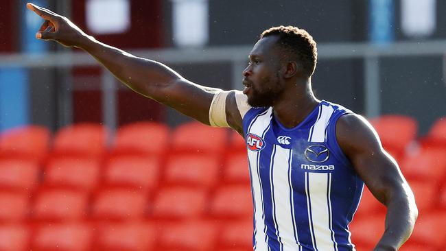 Could Majak Daw earn a new deal away from Arden Street? Picture: Michael Klein