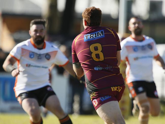 Jack McLeod takes Thirlmere forward. Picture Warren Gannon Photography