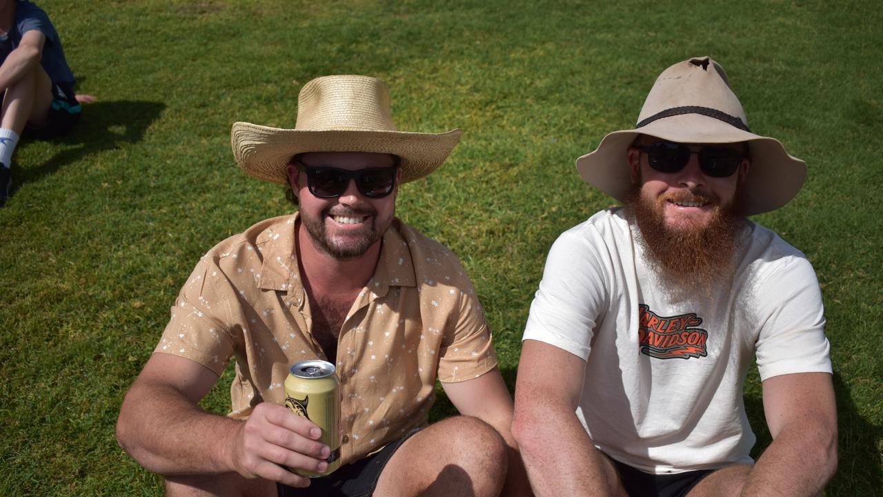 Luke and Jake Pass at the Sunshine Coast Rugby League Finals 2022.