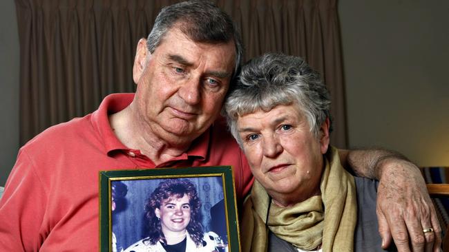 Peter and Sheila MacDiarmid, parents of missing woman Sarah MacDiarmid, 23 who is presumed to have been murdered in 1990 and her body never recovered.