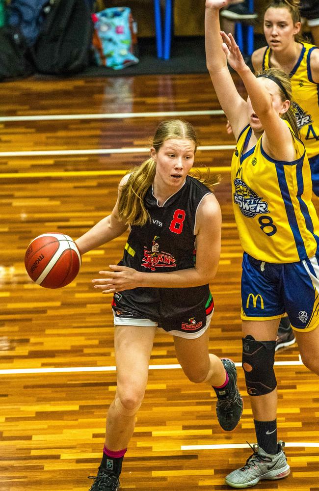 Spartan Summah Hanson will be in action this Saturday as Southern Districts takes on Gold Coast in the under-18 girls SQJBC grand final. Picture: Richard Walker