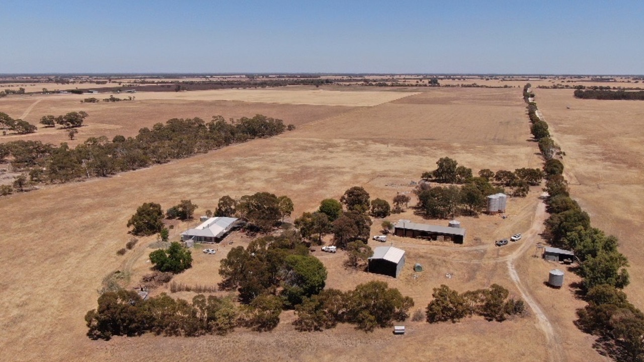 The incident occurred at an ‘isolated rural property’ near the Victorian border. Picture: NCA NewsWire / Dean Martin