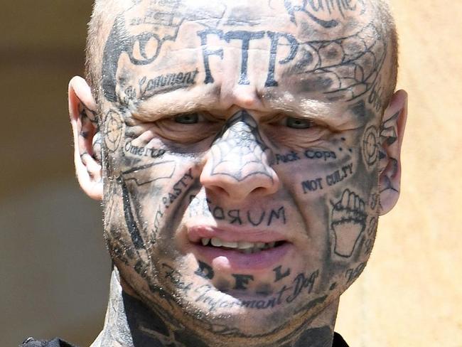 Man who has ‘FTP’ tattoo on forehead faces jail sentence