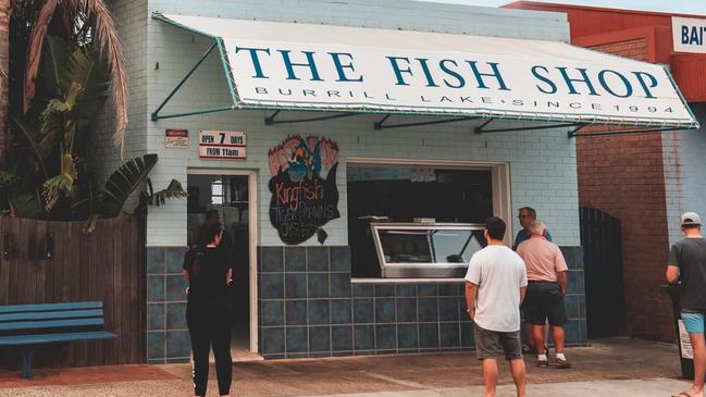 The Fish Shop Burrill Lake. Picture: Supplied