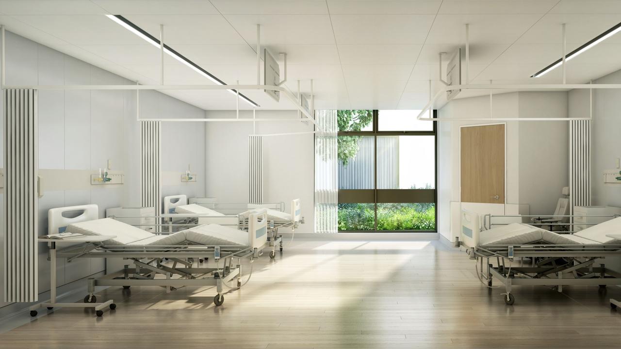 An example of patients’ rooms inside the Repat. Picture: Supplied