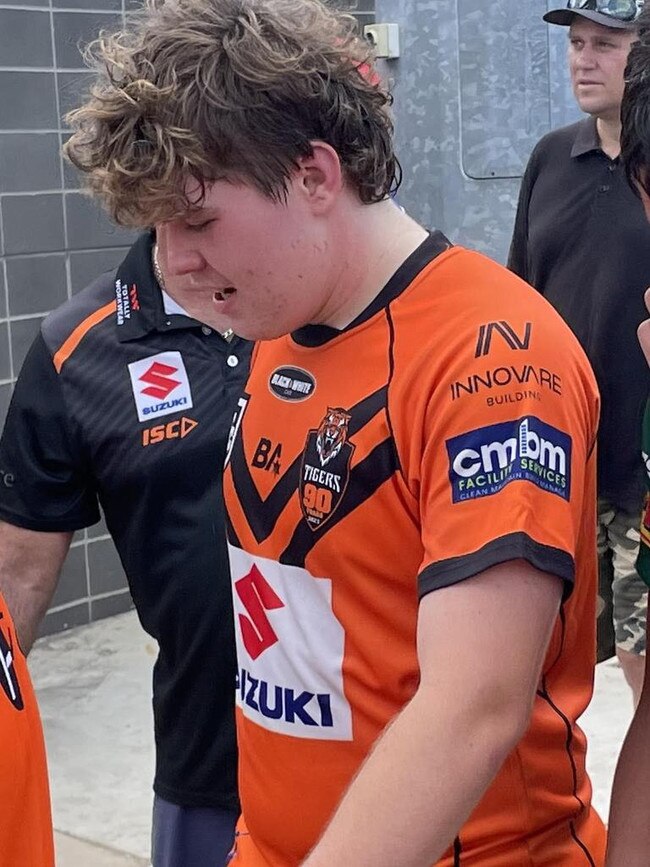 Iona College prop Cooper Benvenuti also played for the Tigers.