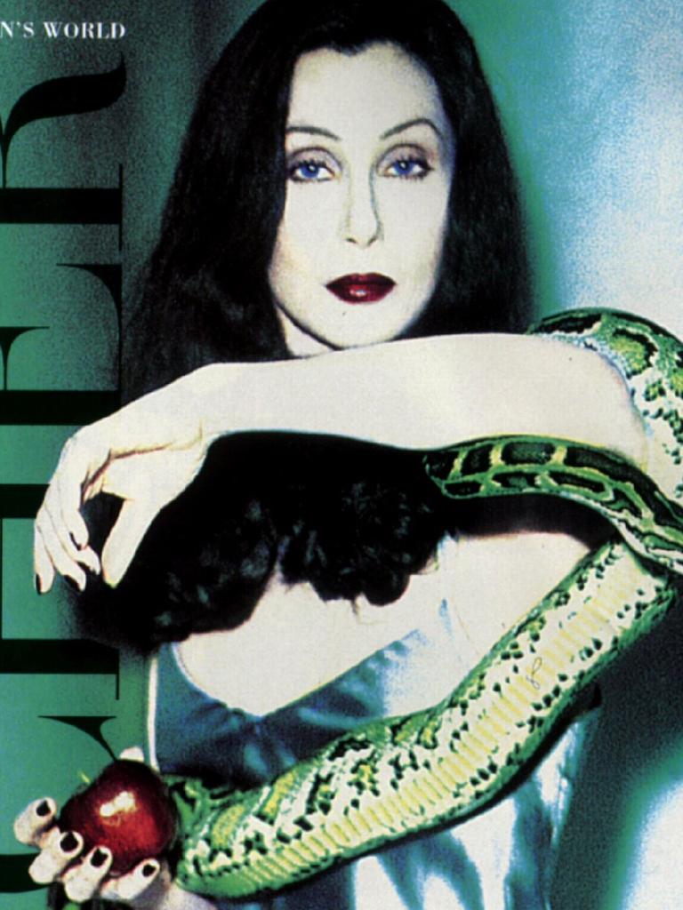 CD cover for Cher - It's A Mans World. Jan 96 Undated photo /singer