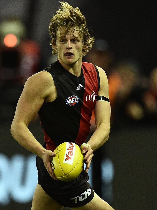 Will Hams in action for Essendon.