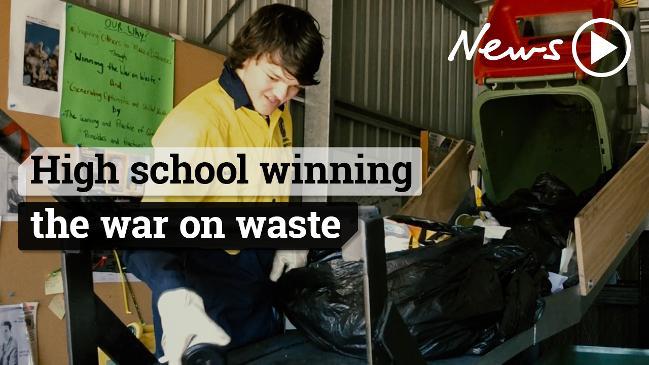 QLD High School winning the war on waste