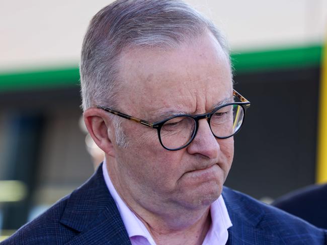 8/12/2024PM Anthony Albanese at the opening of the Metronet Ellenbrook Line and on the train for part of the trip.Pic Colin Murty