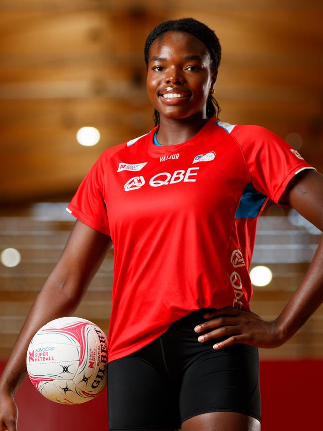 Silver Ferns goal shooter Grace Nweke will play for the Swifts this season. Photo: Max Mason-Hubers