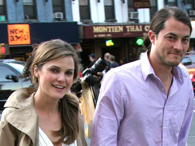 First husband ... Keri Russell and Shane Deary in happier times. Picture: Splash