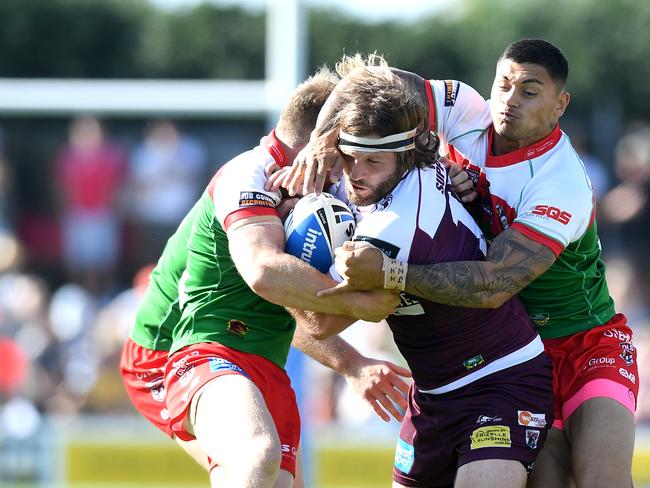 Bears back-rower Blake Leary. Picture: Bradley Kanaris/Getty Images