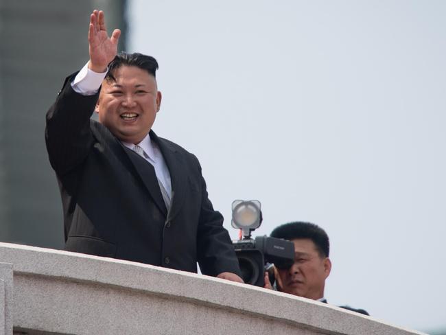 The North Korean leader test-fired another ICBM in defiance of the world. Picture: Ed Jones/AFP