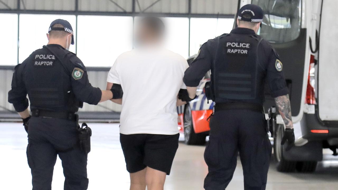 A group of men were charged over the alleged kidnapping. Picture: NSW Police