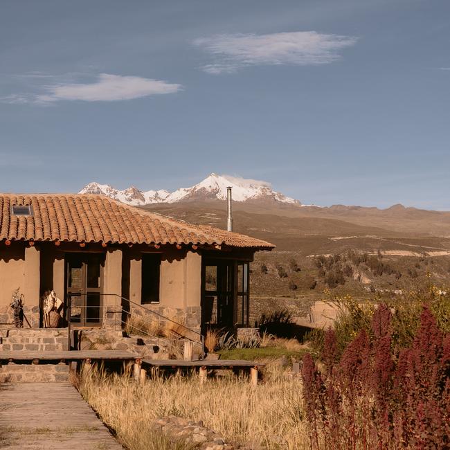 Puqio luxury lodge in Colca Canyon, Peru.