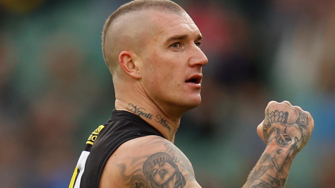 Dustin Martin’s future has been of much interest this season. Picture: Michael Willson/AFL Photos via Getty Images