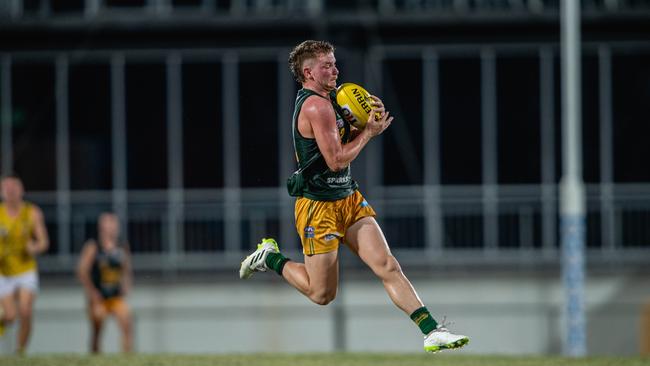 Seth Harris in the Nightcliff vs St Mary’s 2023-24 NTFL major semi final. Picture: Pema Tamang Pakhrin