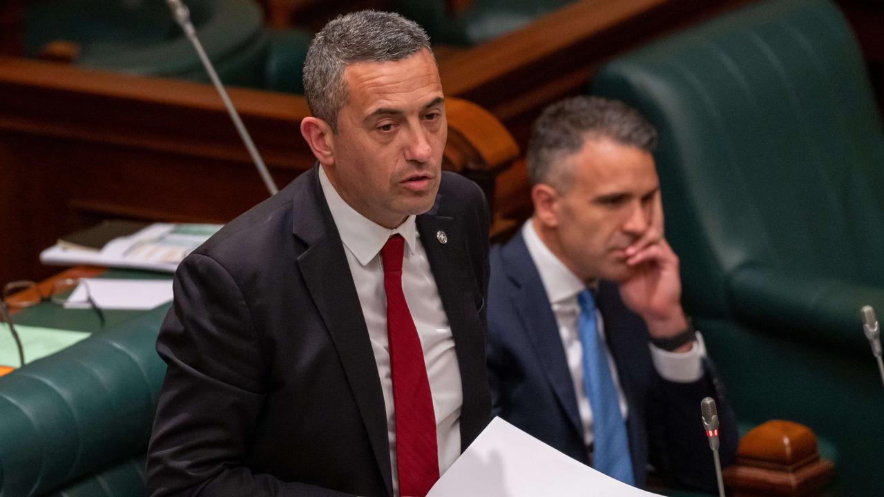 Energy Minister Tom Koutsantonis said SA would demand compensation from the federal government in the event of a gas cap. Picture: Newswire / Naomi Jellicoe