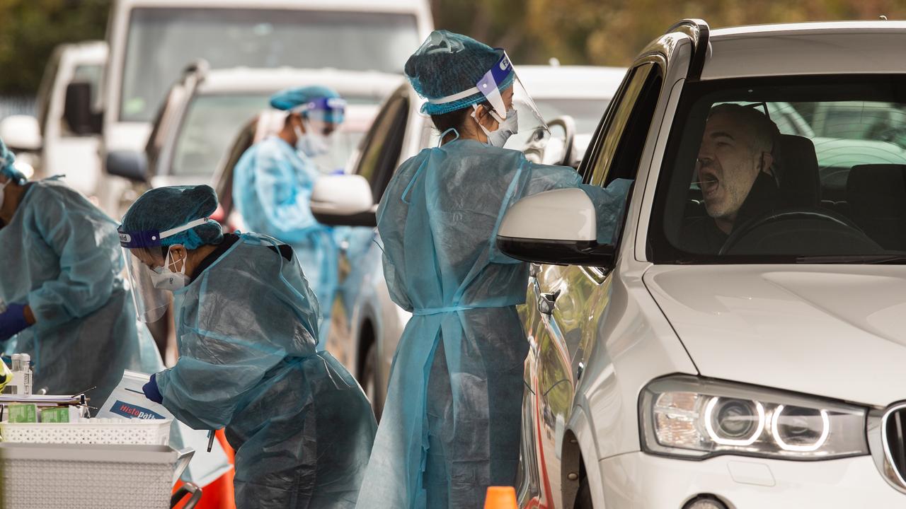 Covid cases have yet to reach their peak in NSW, with the more infectious BA. 2 Omicron subvariant contributing to rising cases. Picture: Julian Andrews/ The Daily Telegraph.