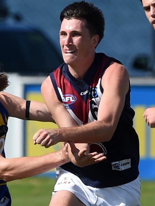 Charlie Constable in action for Sandringham. Picture: Kylie Else